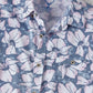 S/S Birdseye Print Full Button Front