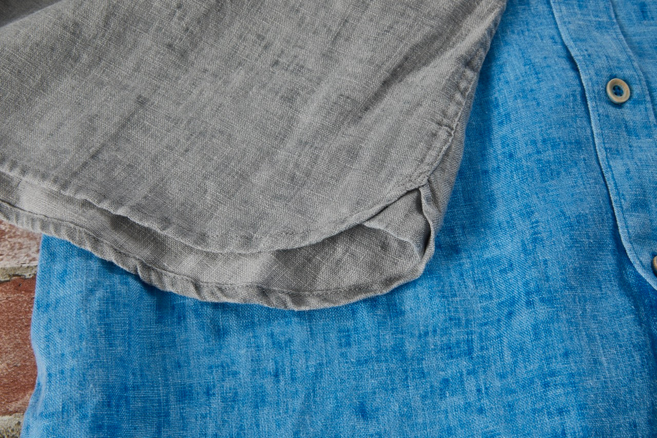 Pigment Washed Linen Shirt