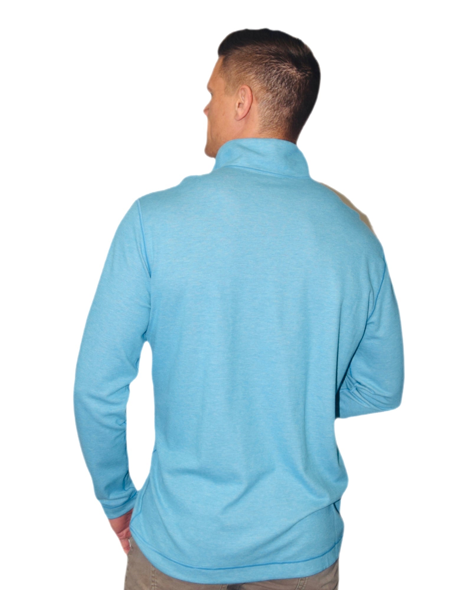 Two Faced Reversible ¼ Zip– NicobyMens