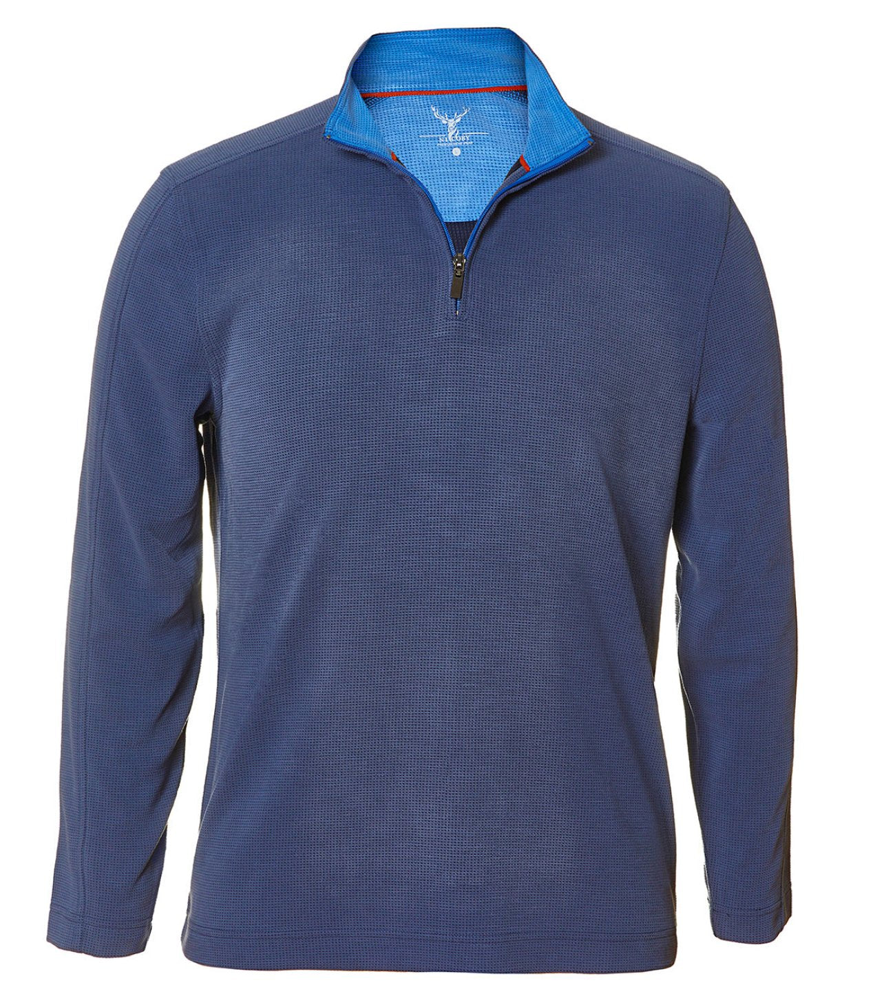 Bahama Waffle Quarter Zip Style– NicobyMens